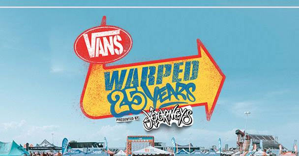 vans 25 year warped tour